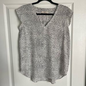 Loft Polka Dot Blouse